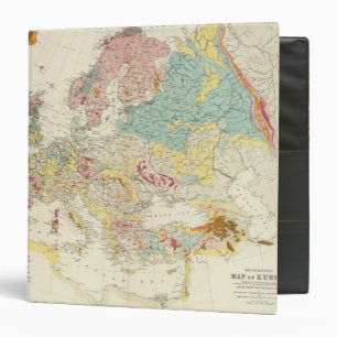 Geological map Europe Binder