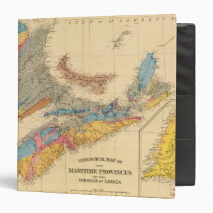Geological map, Maritime Provinces Binder