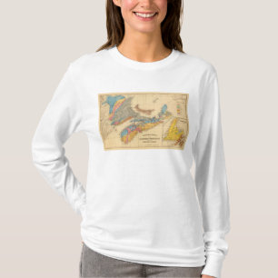 Geological map, Maritime Provinces T-Shirt