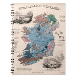 Geological Map of Ireland Notebook