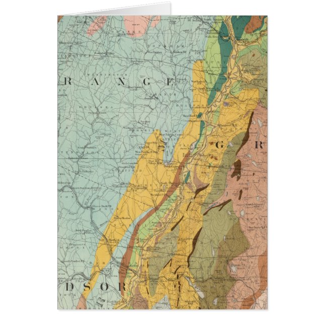 Geological Map of New Hampshire 2 (Front)