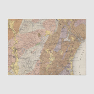 Geological Map of New Hampshire 4 Tissue Paper