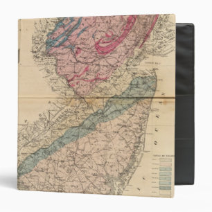 Geological map of New Jersey Binder