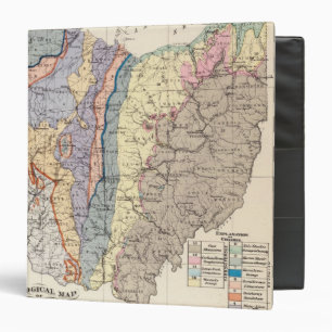 Geological map of Ohio Binder