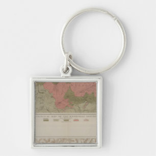 Geological Map of the Knoxville District Keychain