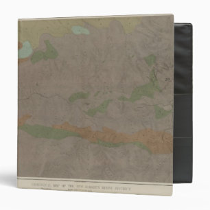 Geological Map of the New Almaden Mining District Binder