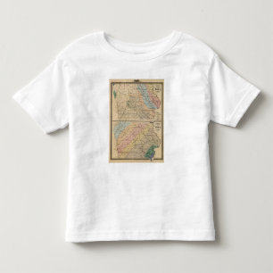 Geological map of the State of Iowa Toddler T-shirt