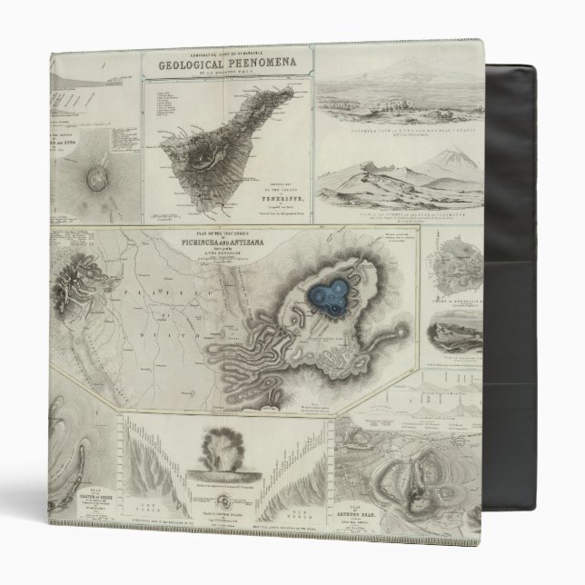 Geological phenomena binder (Front/Inside)