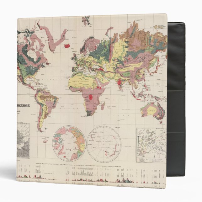 Geological structure of globe binder (Front/Inside)