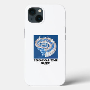 Geological Time Rocks! Geological Age Timeline iPhone 13 Case