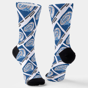 Geological Time Rocks! Geological Age Timeline Socks