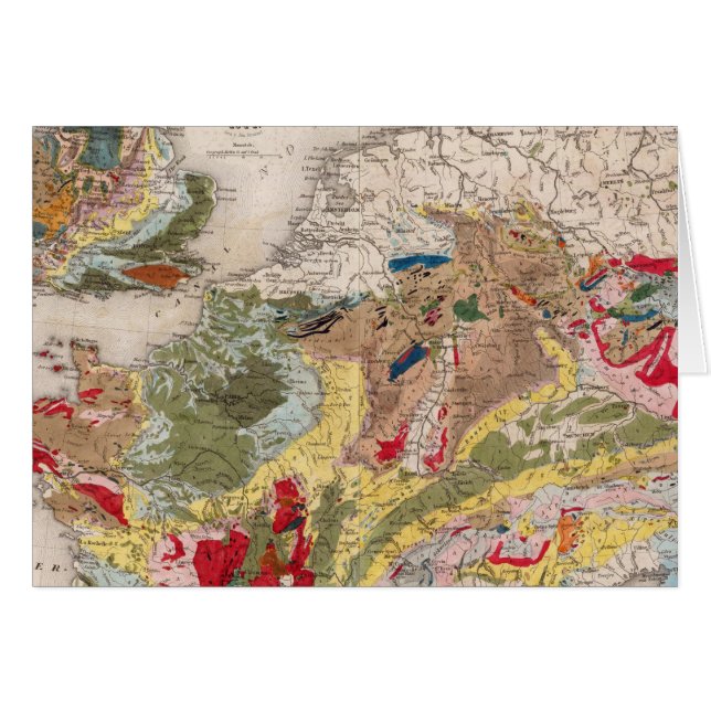 Géologie de l'Europe (Devant horizontal)