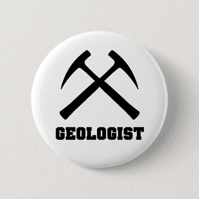 Geologist Button (Front)