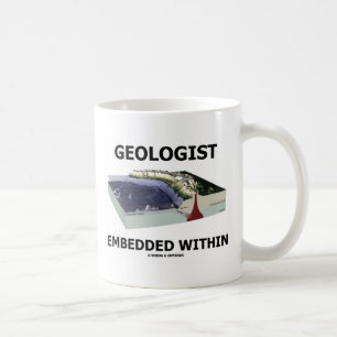 Geologist Embedded Within (Subduction Zone) Coffee Mug