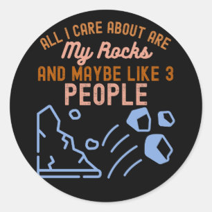 Geologist, Geology Science Classic Round Sticker