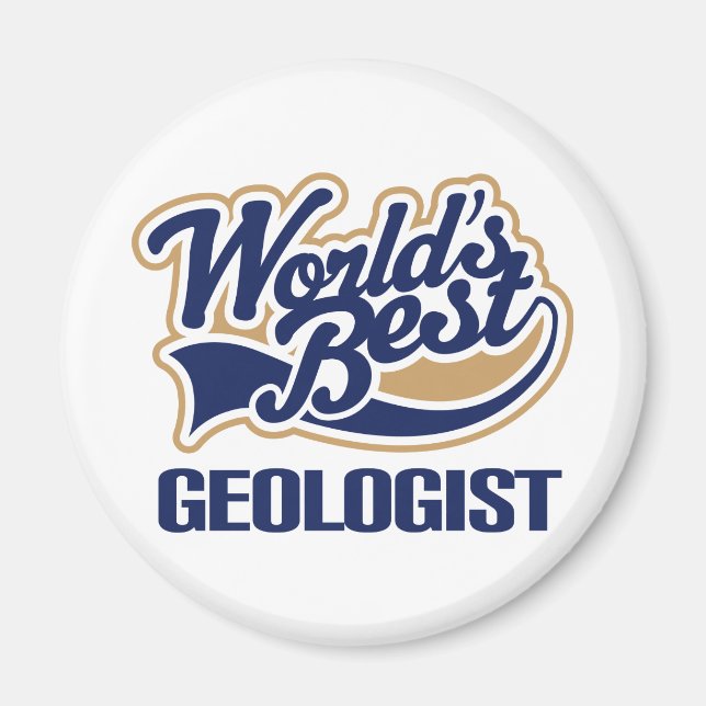 Geologist Gift Magnet (Front)