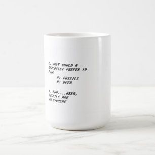 Geologist joke mug
