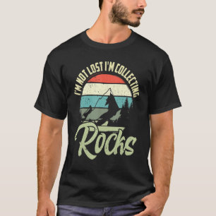 Geologist Rocks Collecting Rockhound Retro Vintage T-Shirt