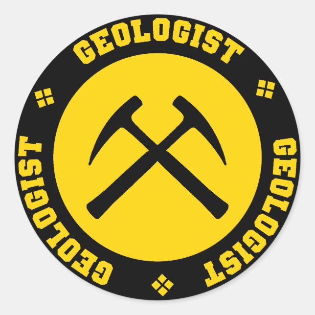 Geologist Sticker (Front)