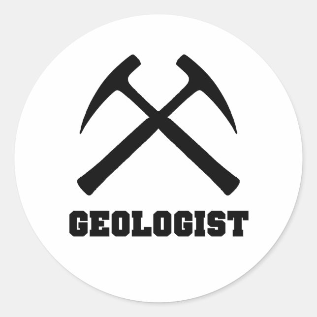 Geologist Sticker (Front)