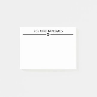 Geologist's Custom Post-it Notes