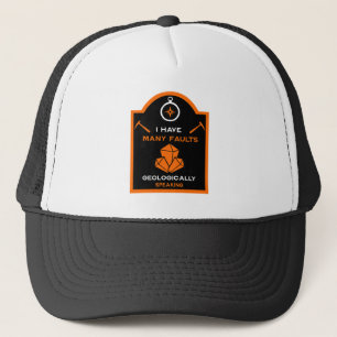 Geologists   Funny Gifts For Geologists   Geology Trucker Hat