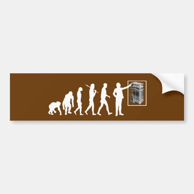 Geologists Geology Evolution Rockhound Geological Bumper Sticker (Front)
