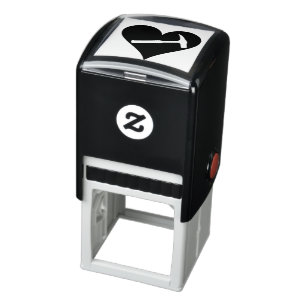 Geologist's Heart and Rock Hammer Self-inking Stamp