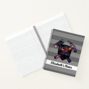 Geologist's Rock Hammers with Hawaiian Lava Flow Notebook