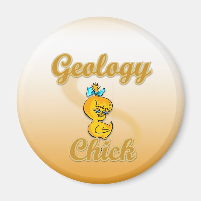 Geology Chick Magnet (Front)