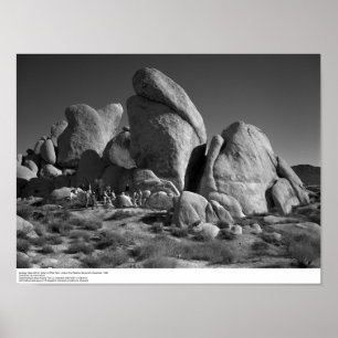 Geology Class with Dr. Eaton, 1966 Poster