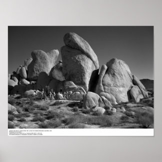 Geology Class with Dr. Eaton, 1966 Poster