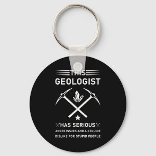 Geology Earth Science Funny Geologist T Shirt_8  Keychain