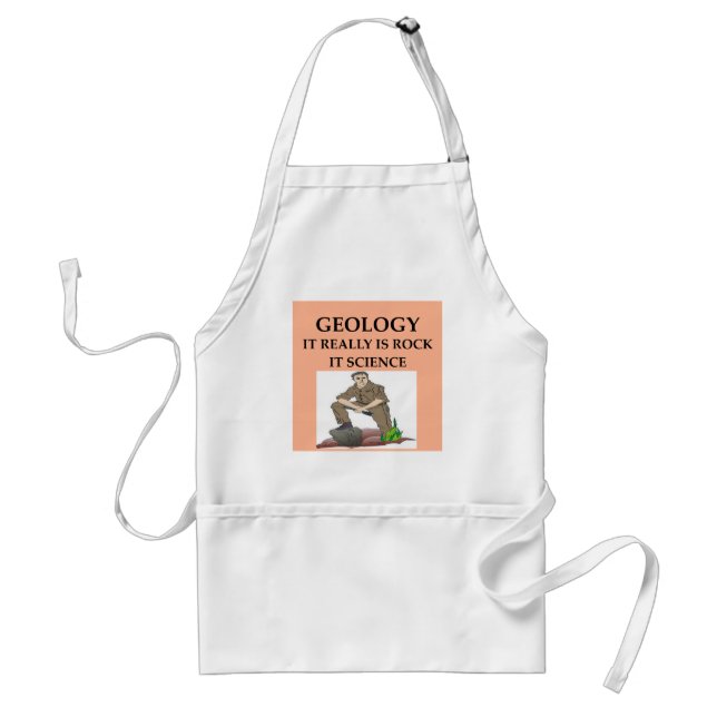 GEOLOGY geologist gifts Standard Apron (Front)