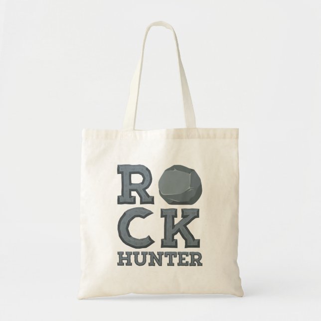 Geology Geologist Rock Hunter Tote Bag (Front)