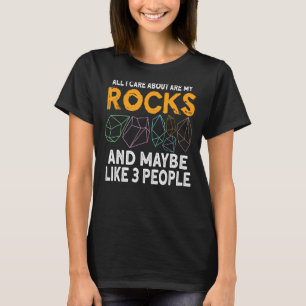Geology Geologist Stone Rock Hunting Agate Hunter  T-Shirt