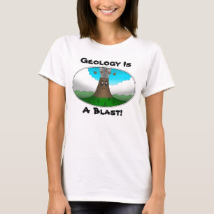 Geology is a Blast! Angry Volcano T-Shirt