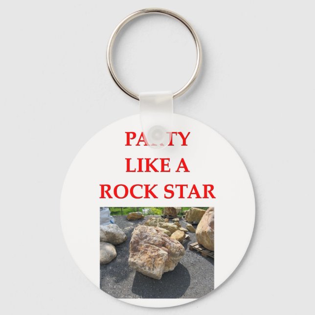 geology joke keychain (Front)