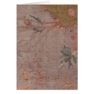 Geology Map, Yellowstone National Part, Wyoming 3