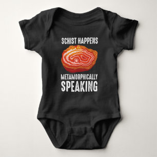 Geology Mineral Geode Scientist Funny Geologist Baby Bodysuit