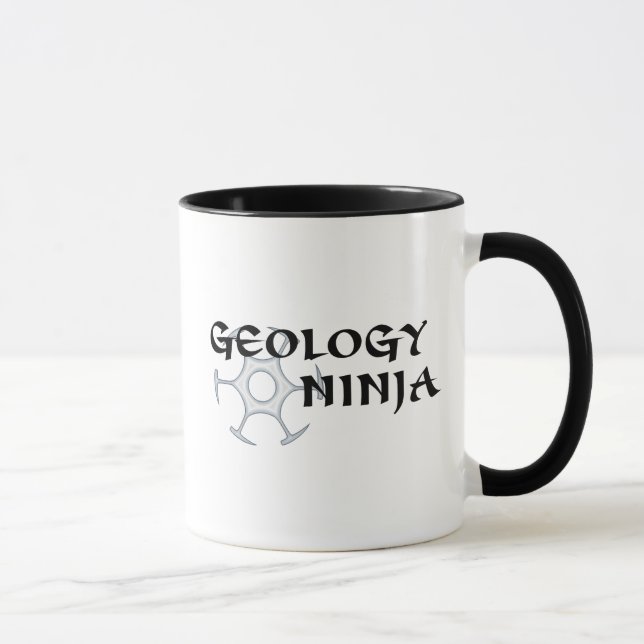 Geology Ninja Mug (Right)