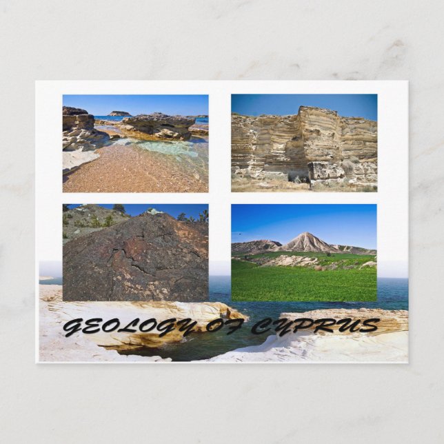 geology of cyprus postcard (Front)