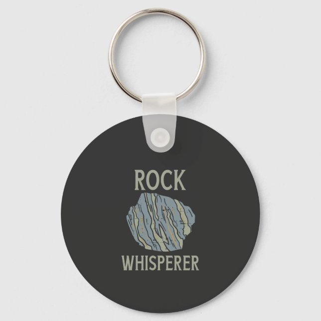 Geology - Rock Whisperer Keychain (Front)