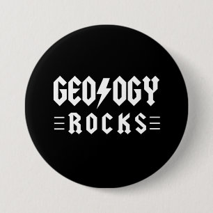 Geology Rocks 3 Inch Round Button
