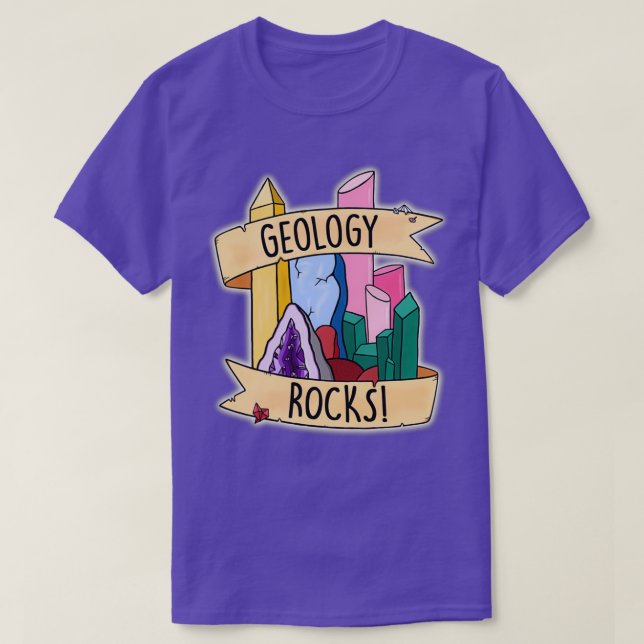 Geology Rocks 96 T-Shirt (Design Front)