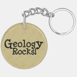 Geology Rocks! Acrylic Key Chain