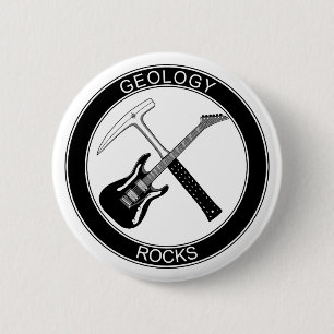Geology Rocks Button