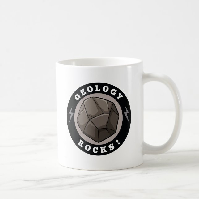 Geology Rocks Coffee Mug (Right)