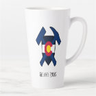 "Geology Rocks" Colorado State Flag Hammer Logo