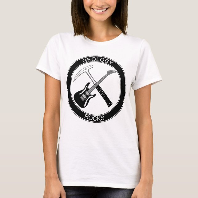 Geology Rocks Girl’s T-Shirts (Front)